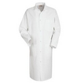 Gripper-Front Butcher Frock